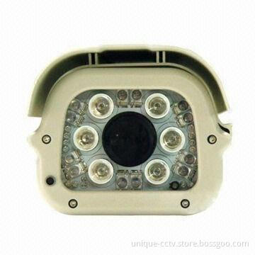 IR/White Light Camera Illuminator with White Housing